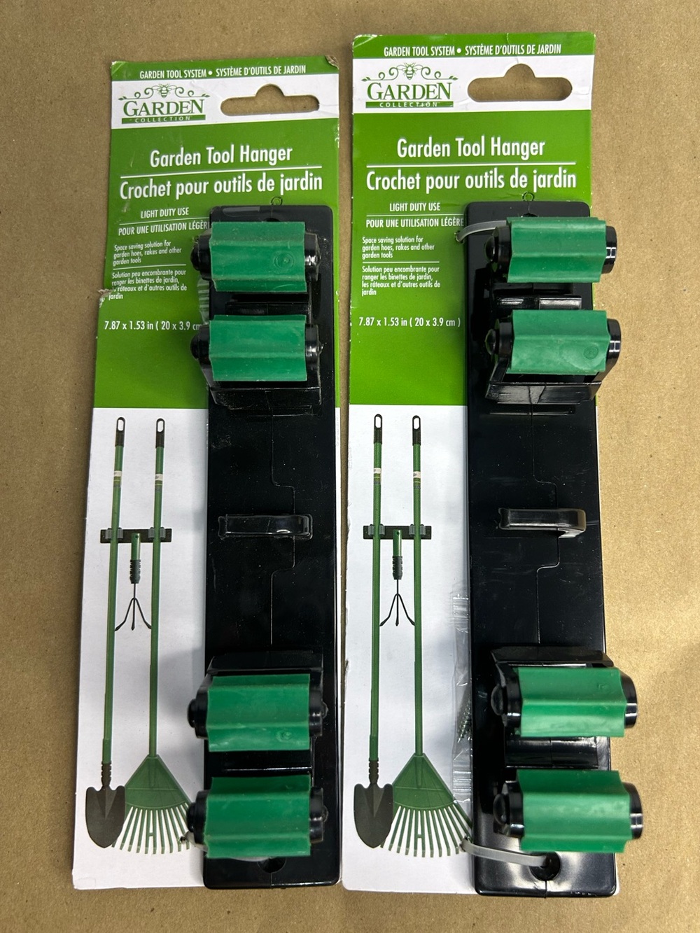 Garden Tool Hanger- Set of 2- New